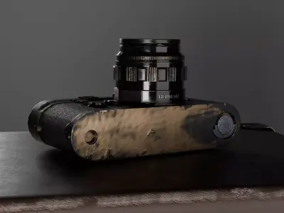 Leica M3 Low-poly 3D model