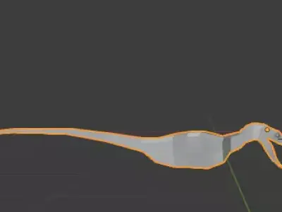 Raptor kangaroo Free 3D model