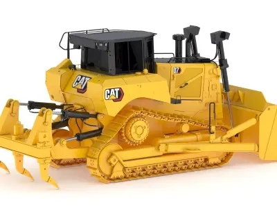 Medium Dozers D7 3D model