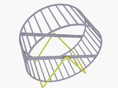 Hamster Wheel 3D model