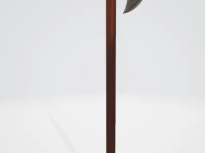 Viking axe 2 3D model