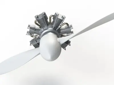 Propeller 3D model by VA3DCADesign
