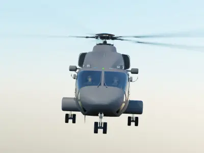 HAL IMRH Multi Role Helicopter 3D model