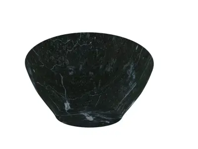 Green Marble Bowl 3D model