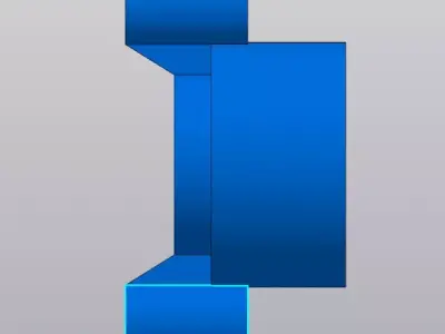 Pipe Junction Housing Body - Industrial Plumbing Part 3D model