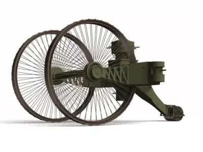 LEBEDENKO TSAR TANK 3D model