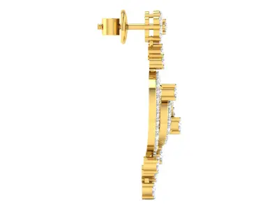 3dm-stl files of earring pendent set 3D print model