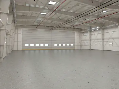 Hangar 2 3D model by DD-Creative