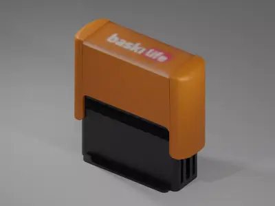Automatic Stamp 3D model
