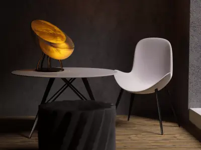 AUROS Modern Furniture Set 3D model
