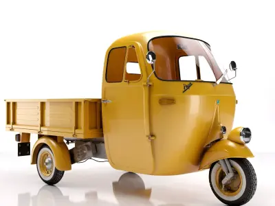 Ape Piaggio 1964  3D model