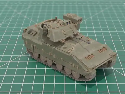 M2A2 Bradley 3D Print Model 3D print model