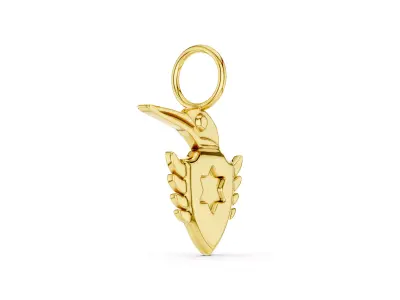 Bird pendant  3D model