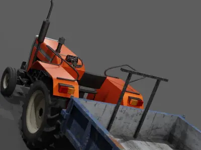Tafe Tractor 3D model