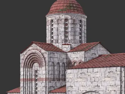 Greek temple  3D model