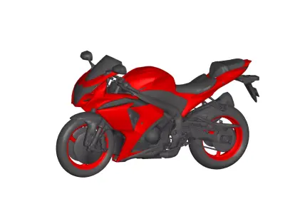 Suzuki GSX R1000 3D model