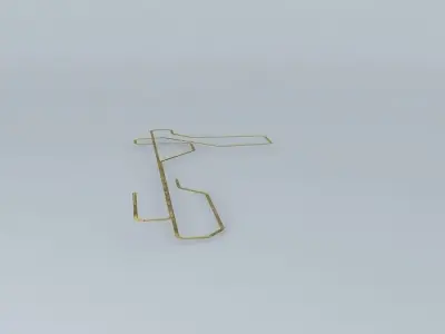 TRACK COMPONENT 4 3D model