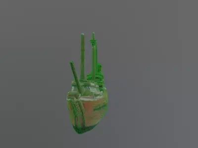 shipwreck 3D model