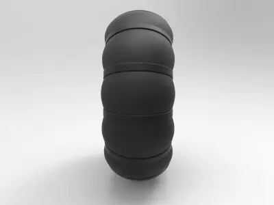 Low-pressure wheel 3D model