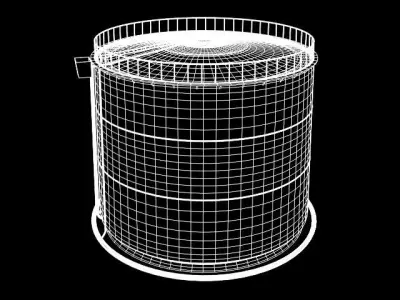 storage tank 3D model purchase