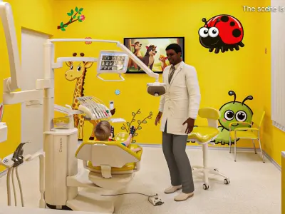  Empty Pediatric Medical Office 
