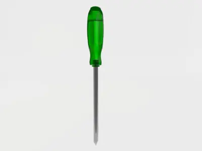 Free Download 3D Phillips Screwdriver Free 3D model