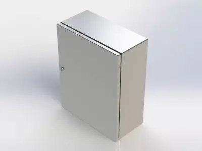 Painel Eletrico 200 x 400 x 500 Electrical Panel 3D model