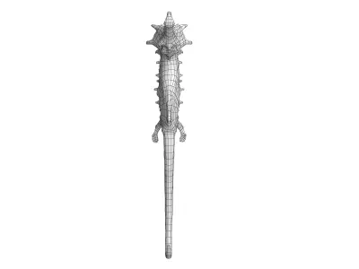 hippocampus japonicus Low-poly 3D model