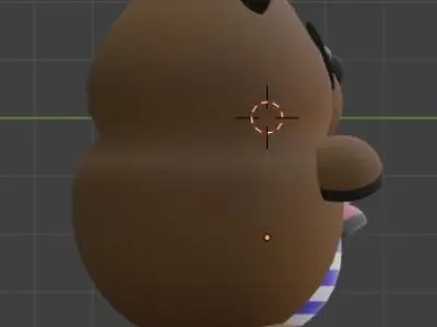 Winnie The Pooh and Piglet 3D model