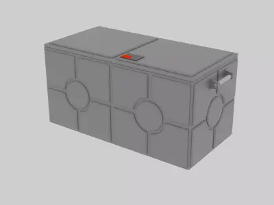 Star Wars Crate-001 Low-poly 3D model