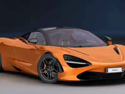 Mclaren 720S 2019 3D model