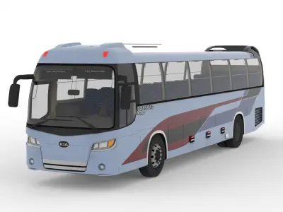 Kia Granbird Silkroad 2011  3D model