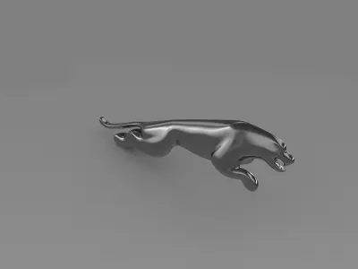 Jaguar Logo 3D model