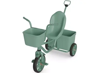 Convertible Tricycle 3D model buy