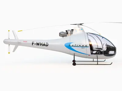 HAD1-T Helineo 3 painting options 3D model