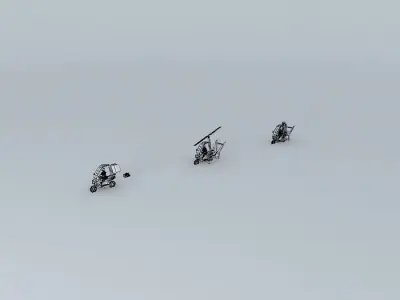 ARGO AIRCRAFTS A21 Gyroscooter 3D model