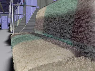 Metro Low-poly 3D model