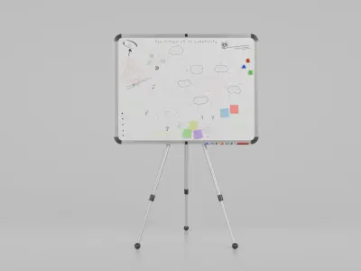  Modern Office Whiteboard Duo - Customizable Writing Boards 
