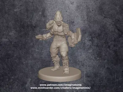 Decha - Kasatha Pitfighter Free 3D print model