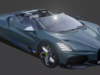 Bugatti Mistral 3D model