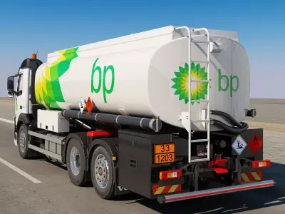 Volvo FM 6X2 Tanker 3D model