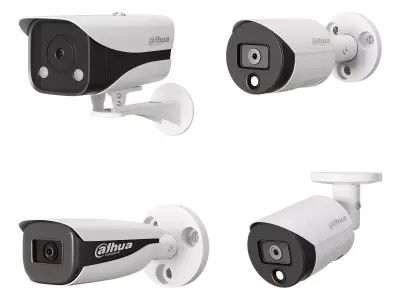 Dahua surveillance cameras set 3D model