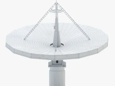 Radar 3D model purchase