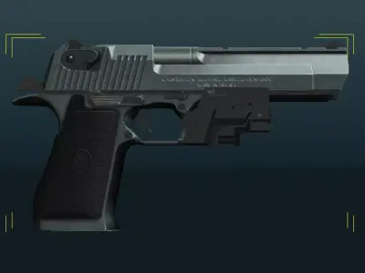 Desert Eagle fbx Free 3D model