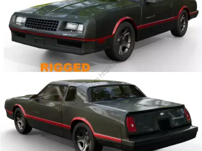 Chevrolet Monte Carlo Ss Free 3D model