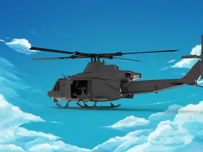 Bell UH-1Y Venom 3D model purchase