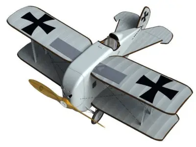 DFW T28 Floh 3D model