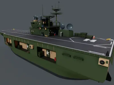 Assault Ship 3D model by aruramesh79 from CGTrader