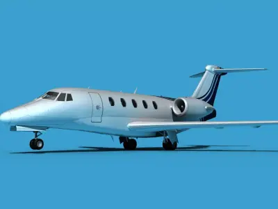 Cessna Citation 650 III V10 3D model