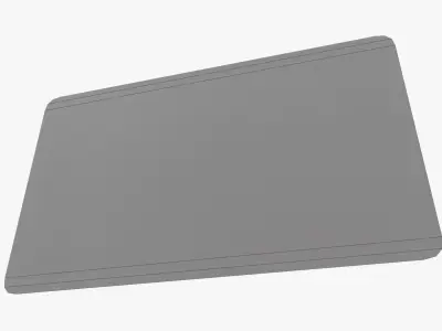 3D Sign No Trespassing Low Poly PBR Textures Low-poly 3D model